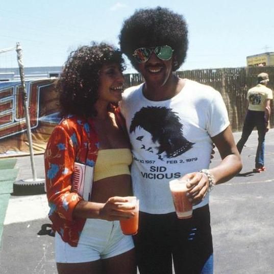 Tawn Mastrey with Philip Lynott